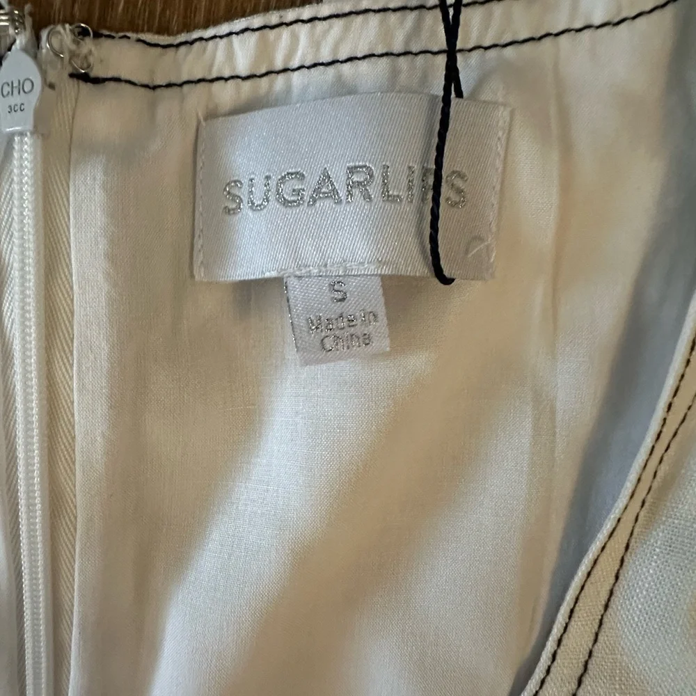 Sugarlips Linen Jumpsuit S NWT - Picture 6 of 7